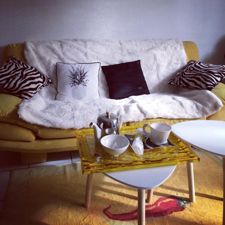 Chambre D'Hotes The Yellow Cube Aubiere Luaran gambar